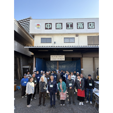 協力業者様と共に感謝祭を開催しています。