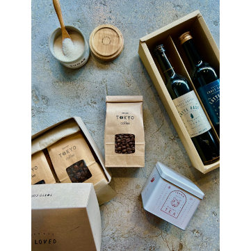 コーヒー豆、ギフトセット、紅茶、砂糖、ラテベース